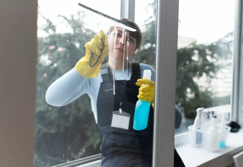 Nettoyage de vitres intérieures et extérieures à Antoigné